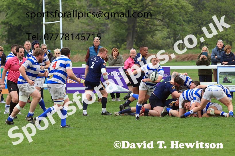 Tynedale v Leeds Tykes, Tynedale Park, Corbridge, Northumberland. Photo: David T. Hewitson/Sports for All Pics